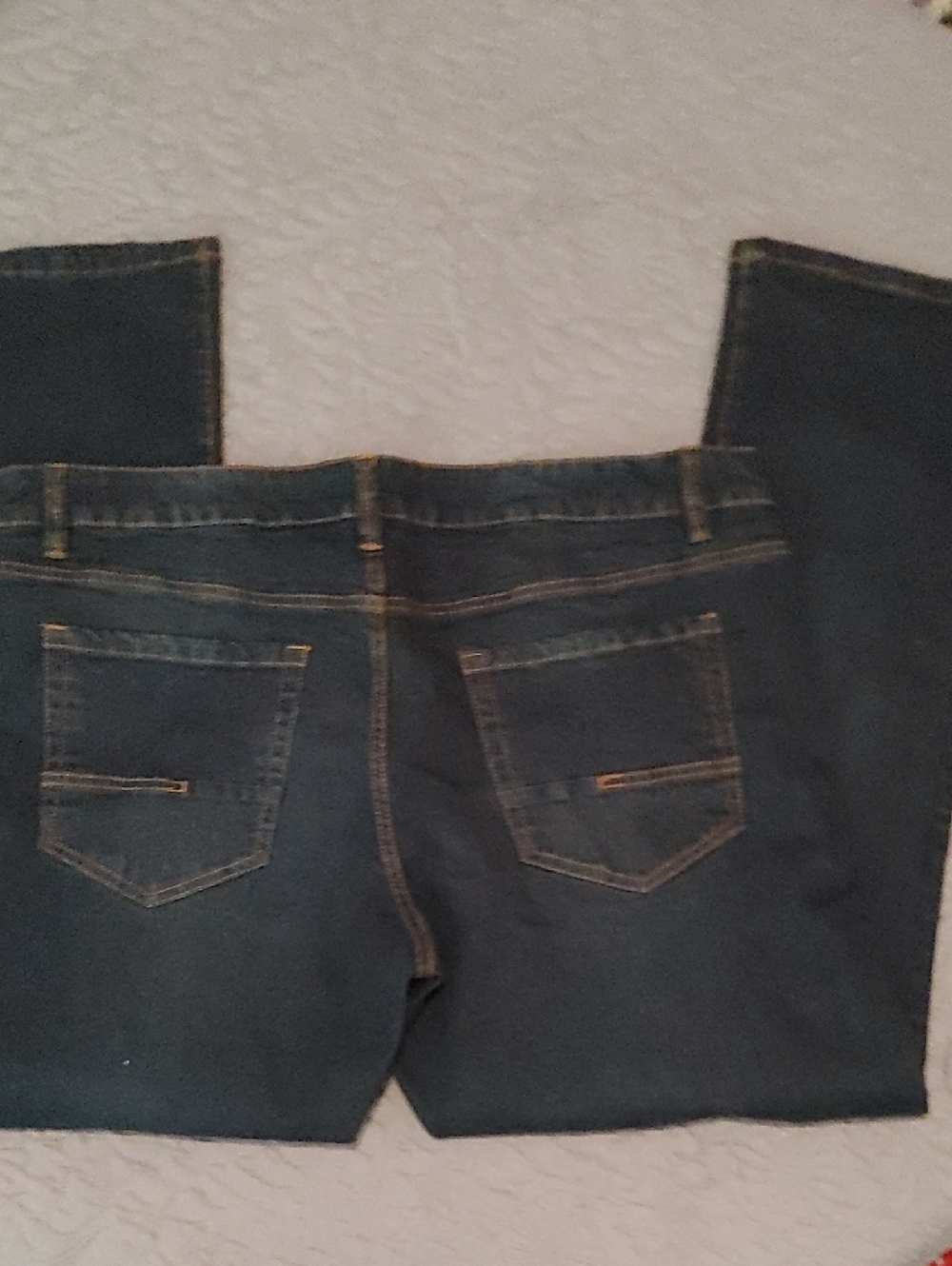 Mountain Ridge Blue Denim Jeans - Classic Back Pocket Style Sz 40